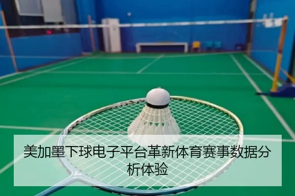 美加墨下球电子平台革新体育赛事数据分析体验